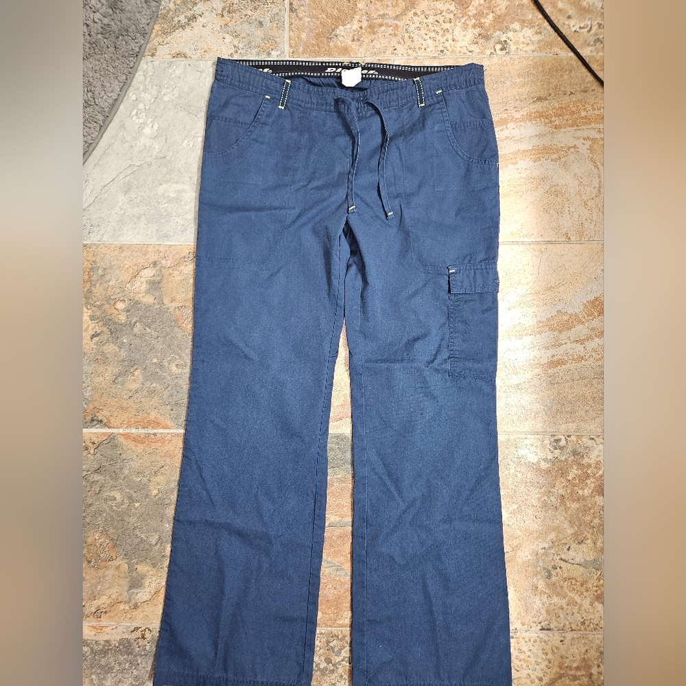 NAVY colored Small Dickies Scrub Pant-many pockets